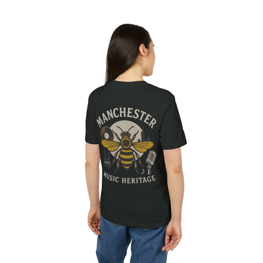 MNRCH.MCR™ Heritage Tee — Bee & Music Edition