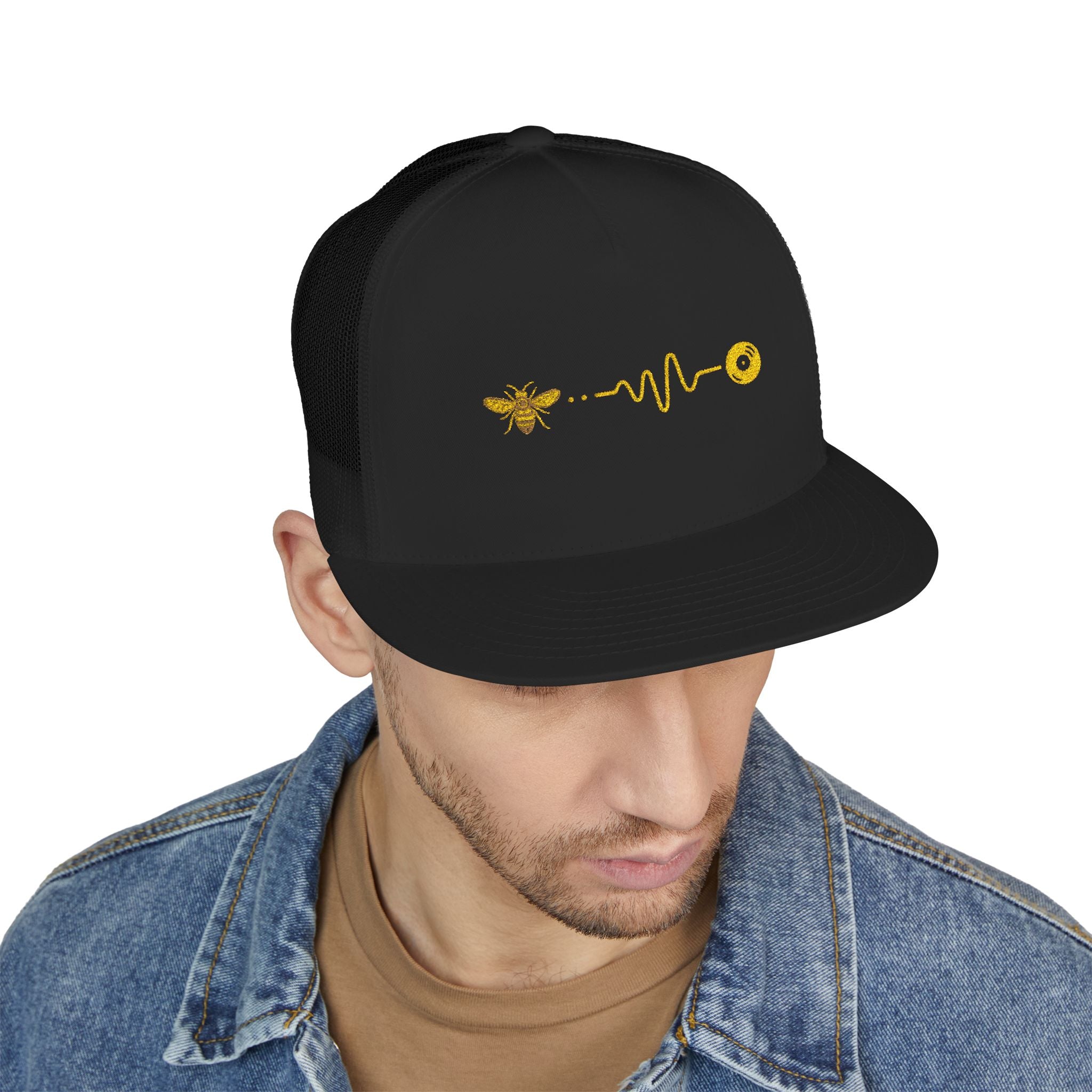 MNRCH.MCR™ Heritage Trucker — Bee & Beat Edition