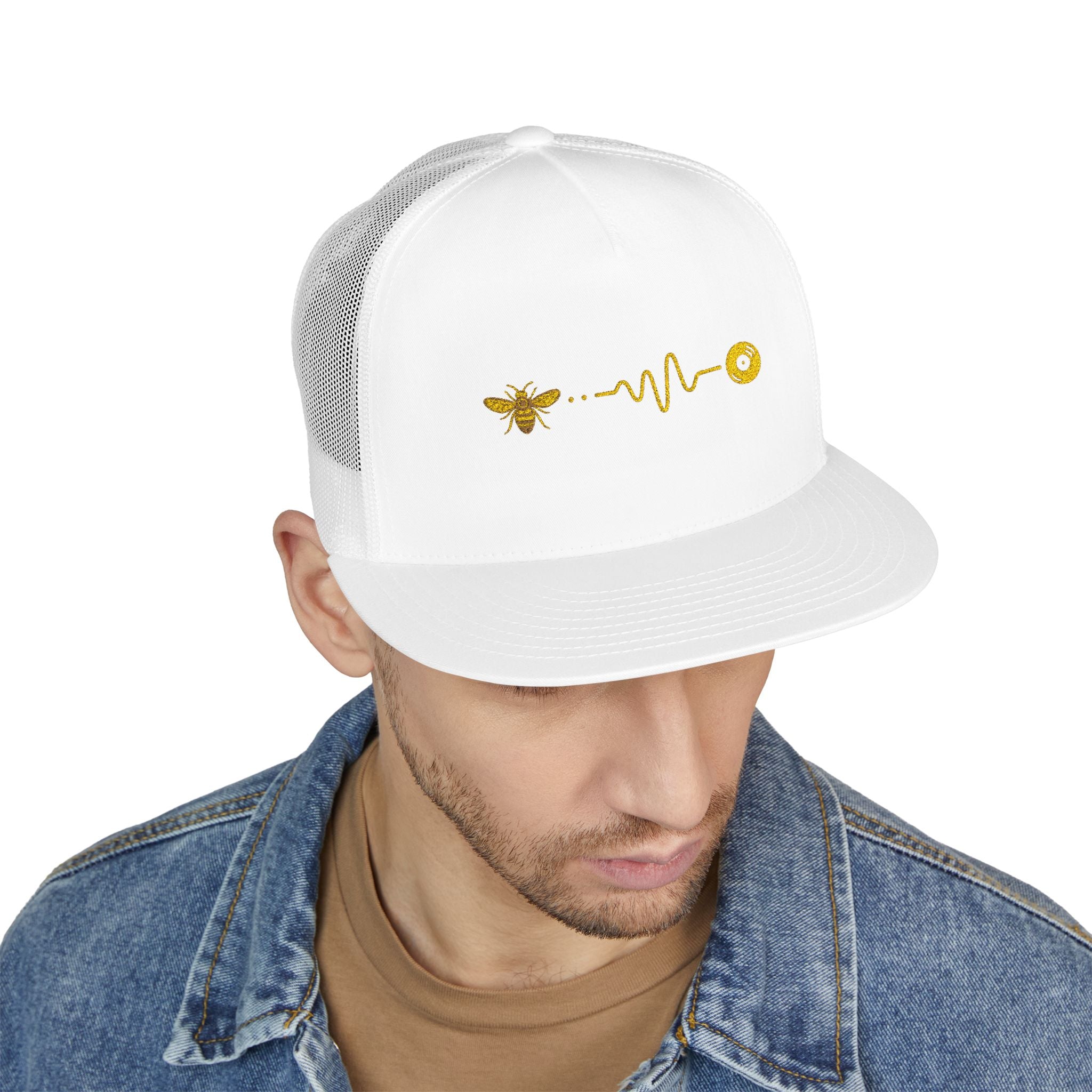 MNRCH.MCR™ Heritage Trucker — Bee & Beat Edition