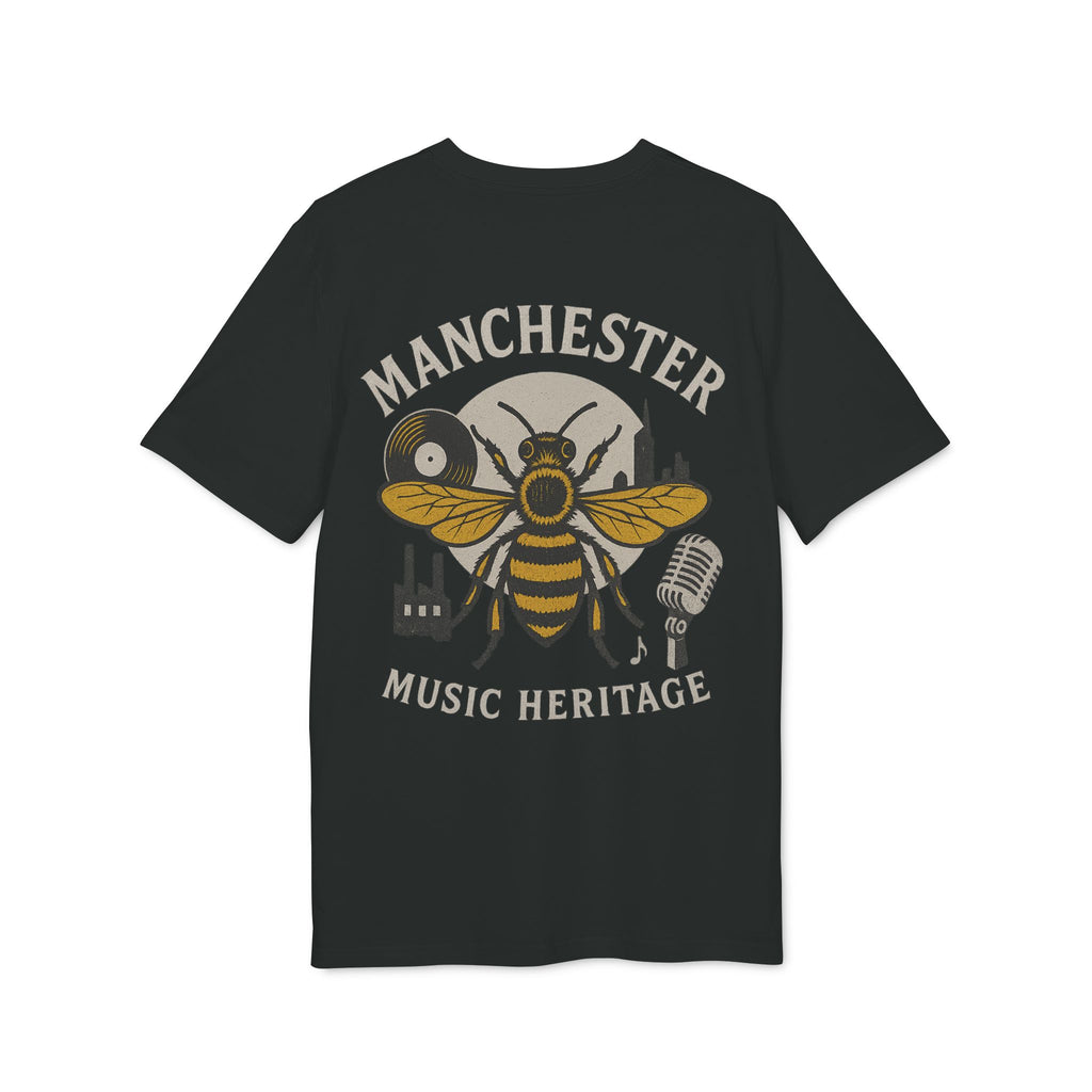 MNRCH.MCR™ Heritage Tee — Bee & Music Edition