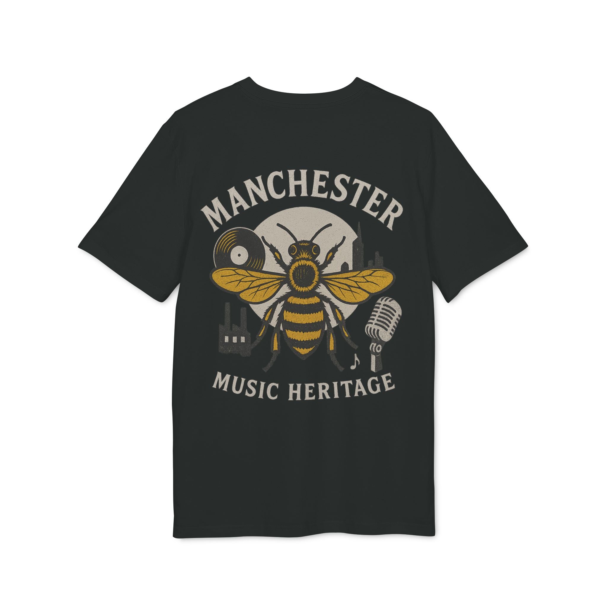 MNRCH.MCR™ Heritage Tee — Bee & Music Edition