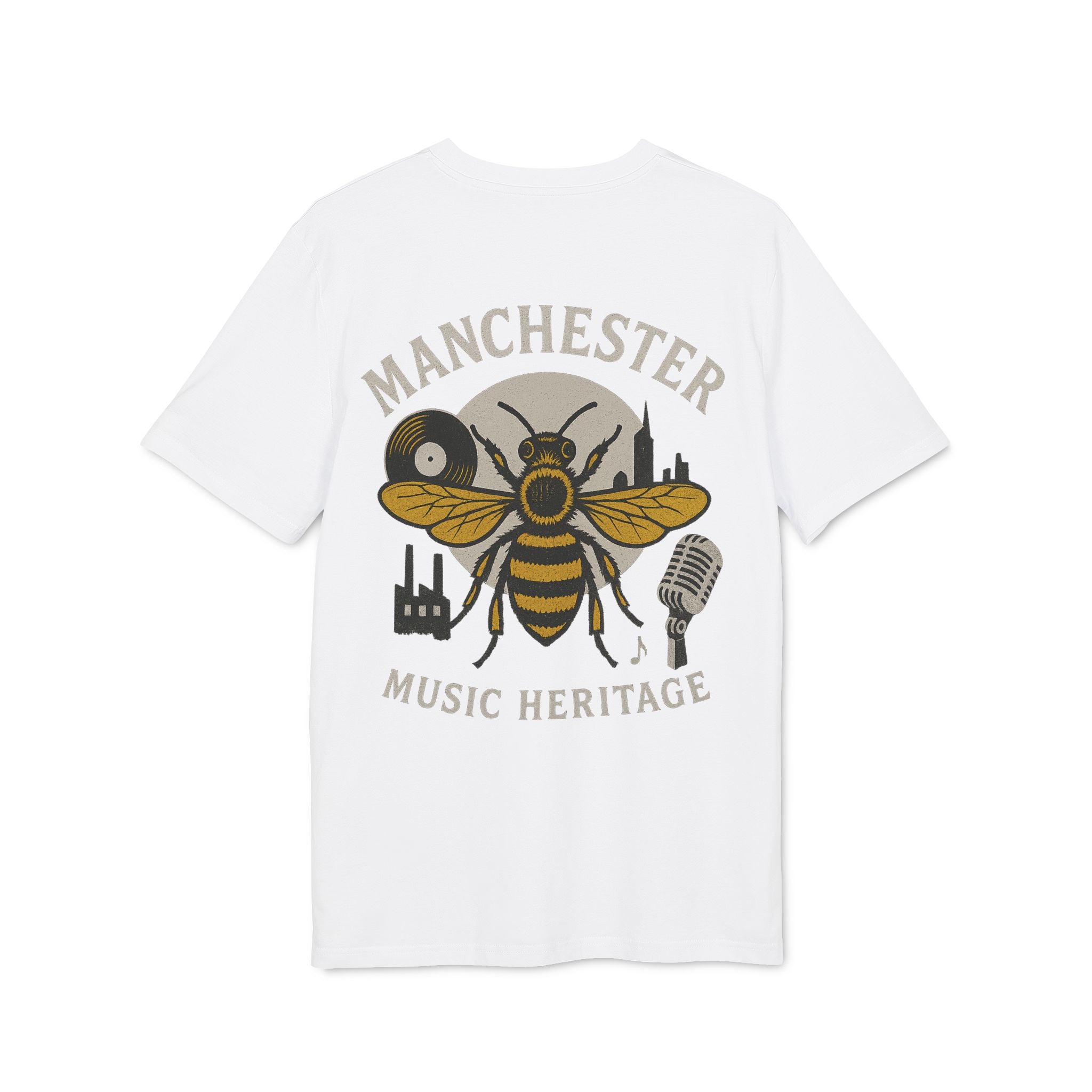 MNRCH.MCR™ Heritage Tee — Bee & Music Edition