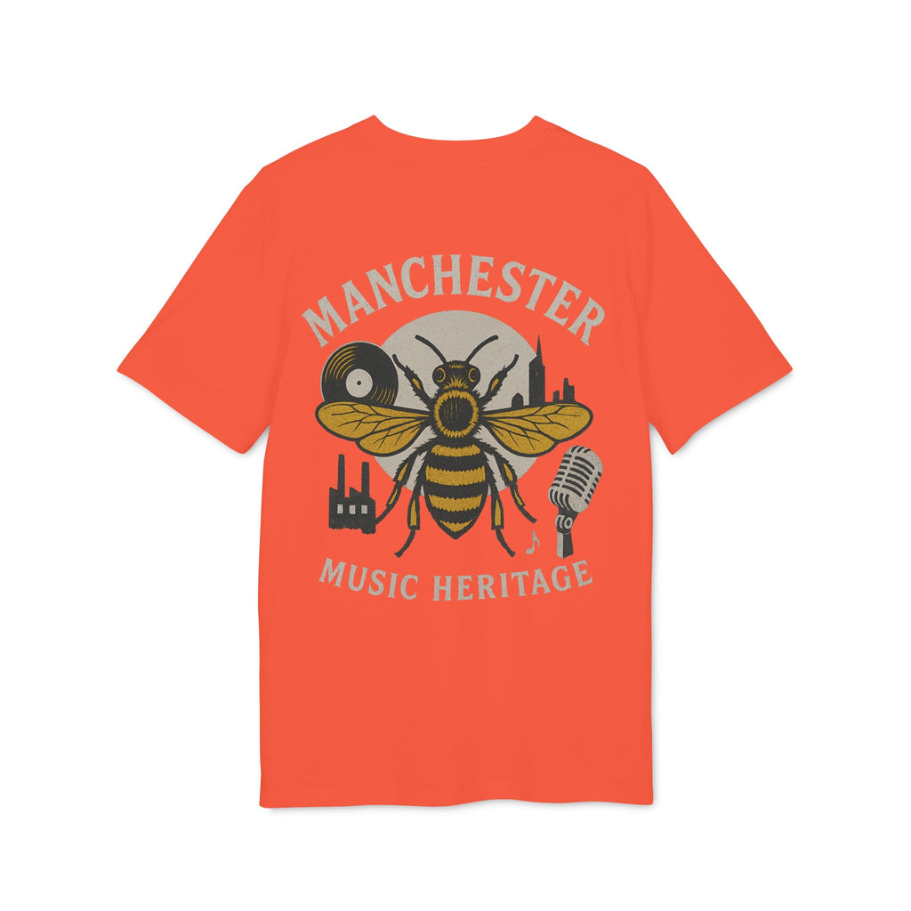 MNRCH.MCR™ Heritage Tee — Bee & Music Edition