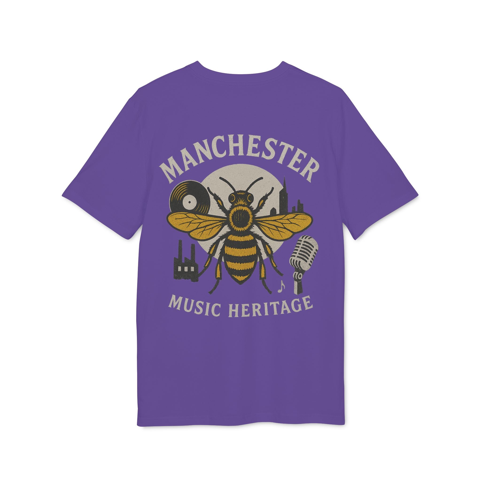 MNRCH.MCR™ Heritage Tee — Bee & Music Edition