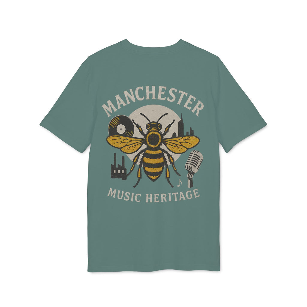 MNRCH.MCR™ Heritage Tee — Bee & Music Edition