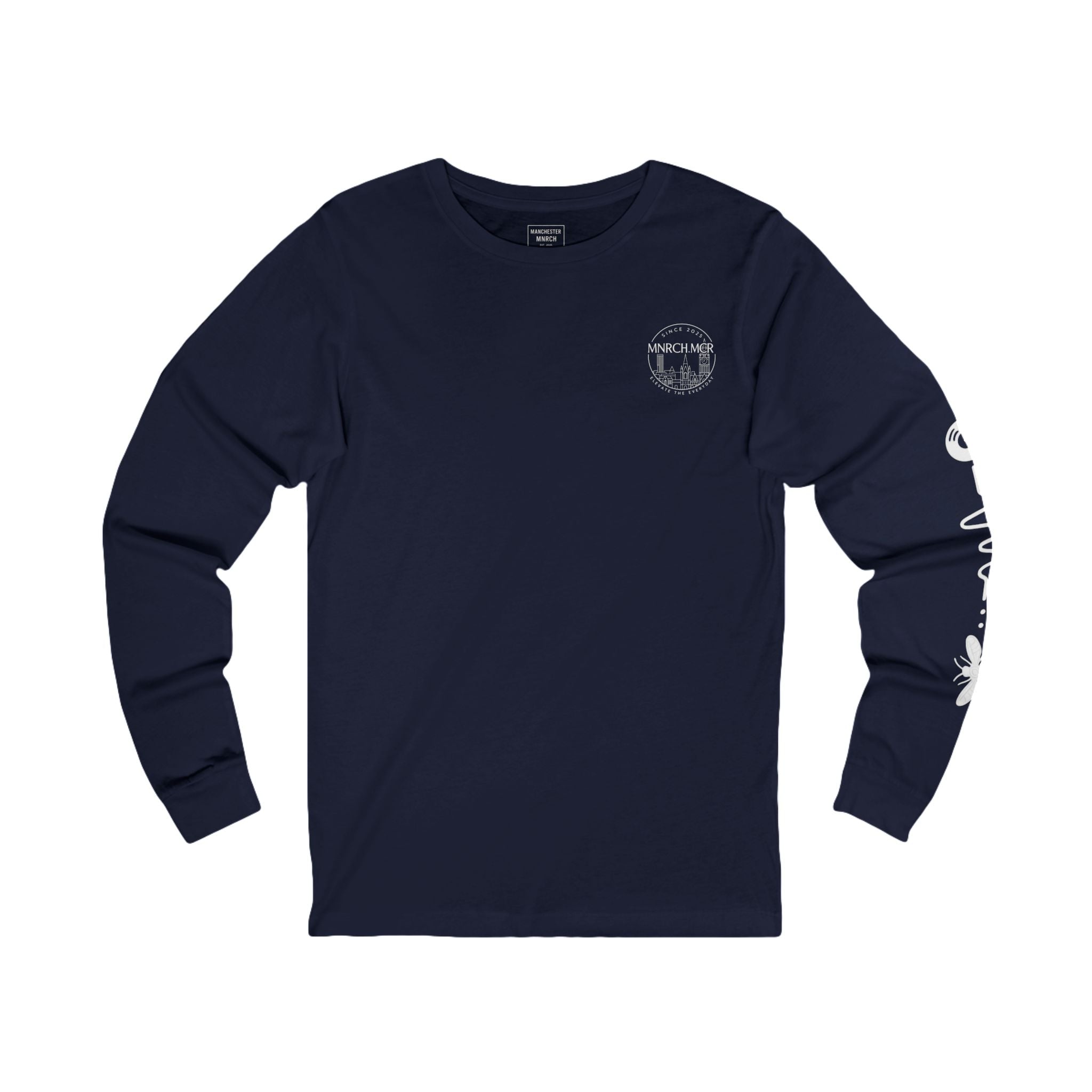 Manchester Music Heritage Long Sleeve Tee — Bee & Vinyl Cityscape