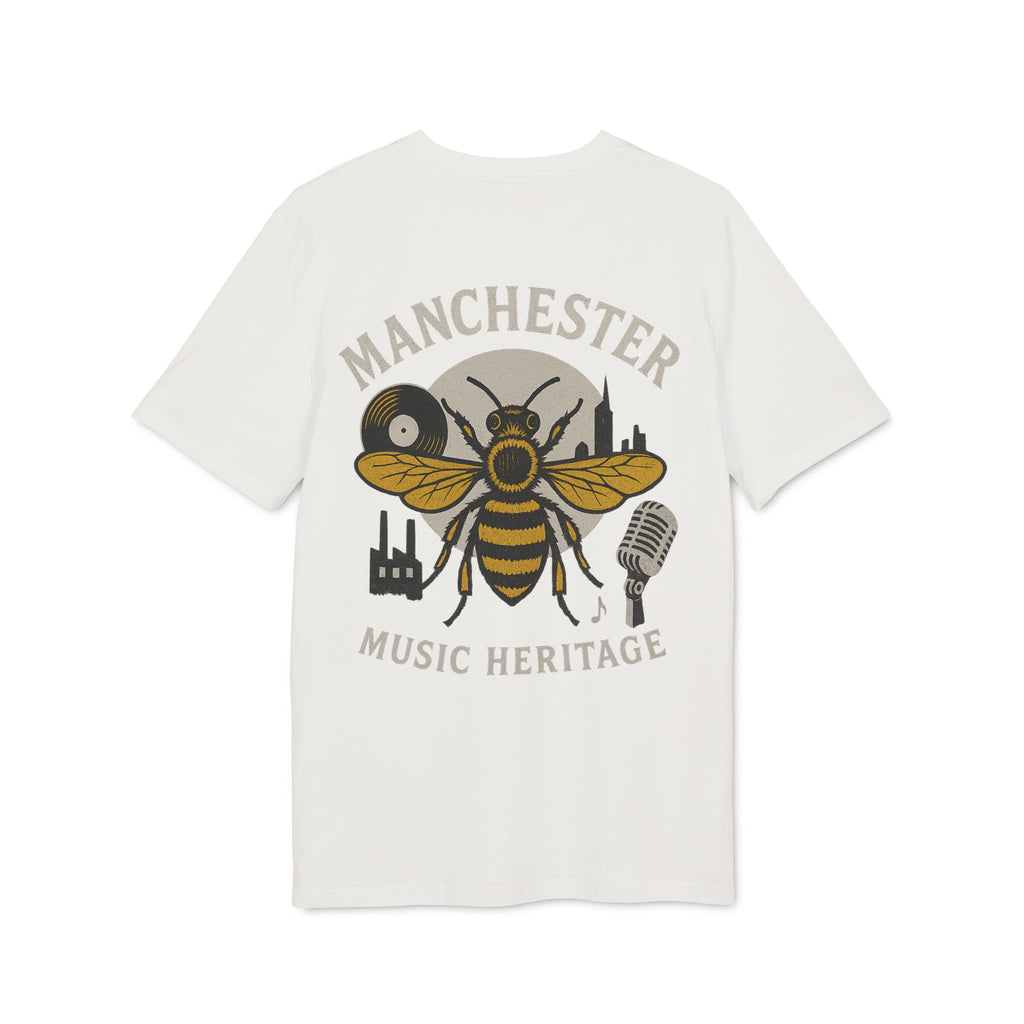MNRCH.MCR™ Heritage Tee — Bee & Music Edition