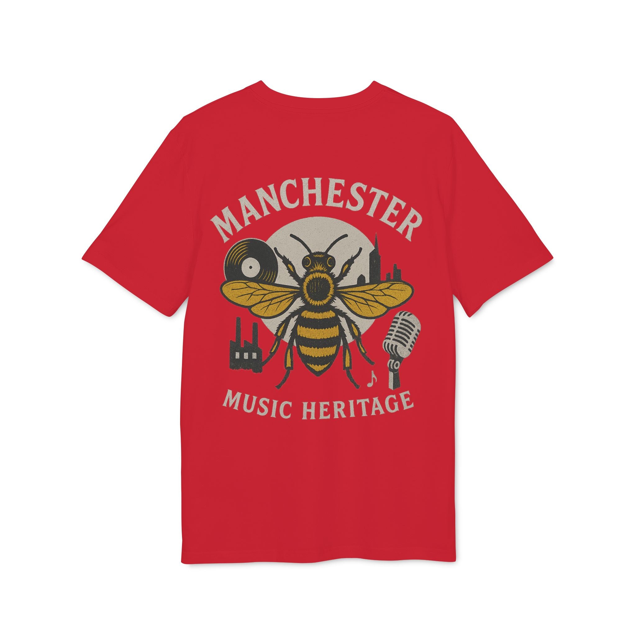 MNRCH.MCR™ Heritage Tee — Bee & Music Edition