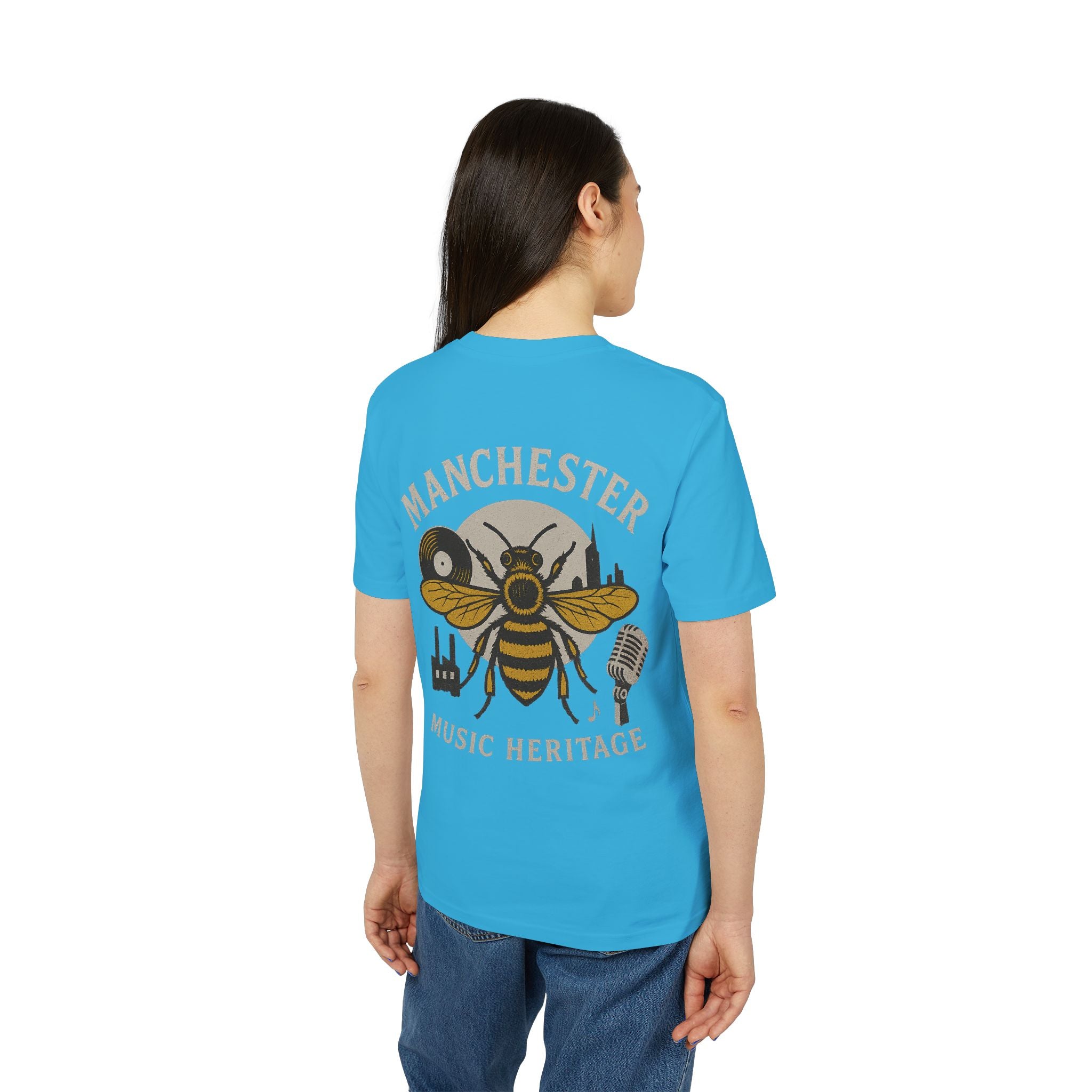 MNRCH.MCR™ Heritage Tee — Bee & Music Edition