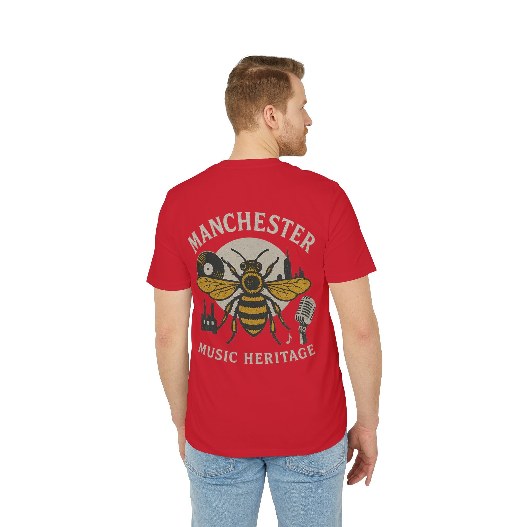 MNRCH.MCR™ Heritage Tee — Bee & Music Edition