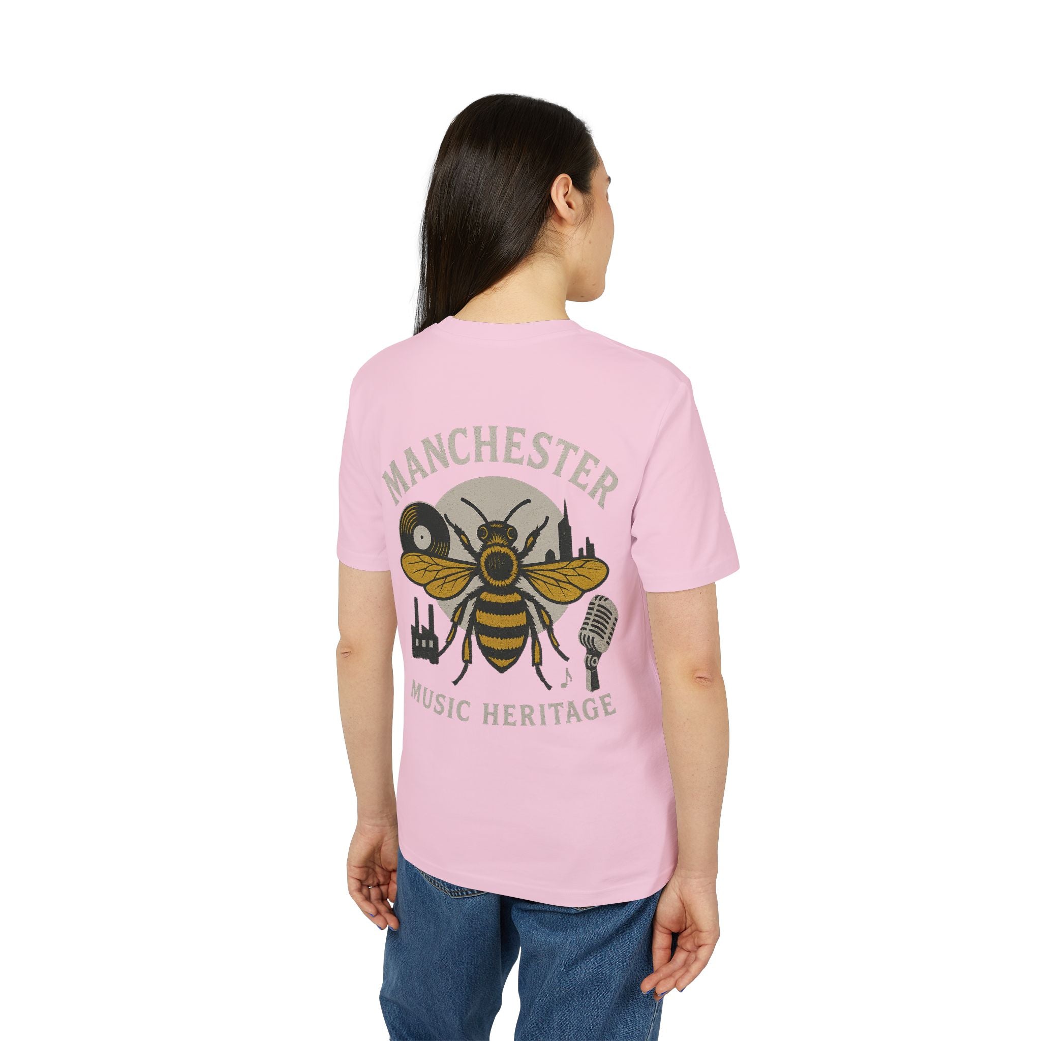MNRCH.MCR™ Heritage Tee — Bee & Music Edition