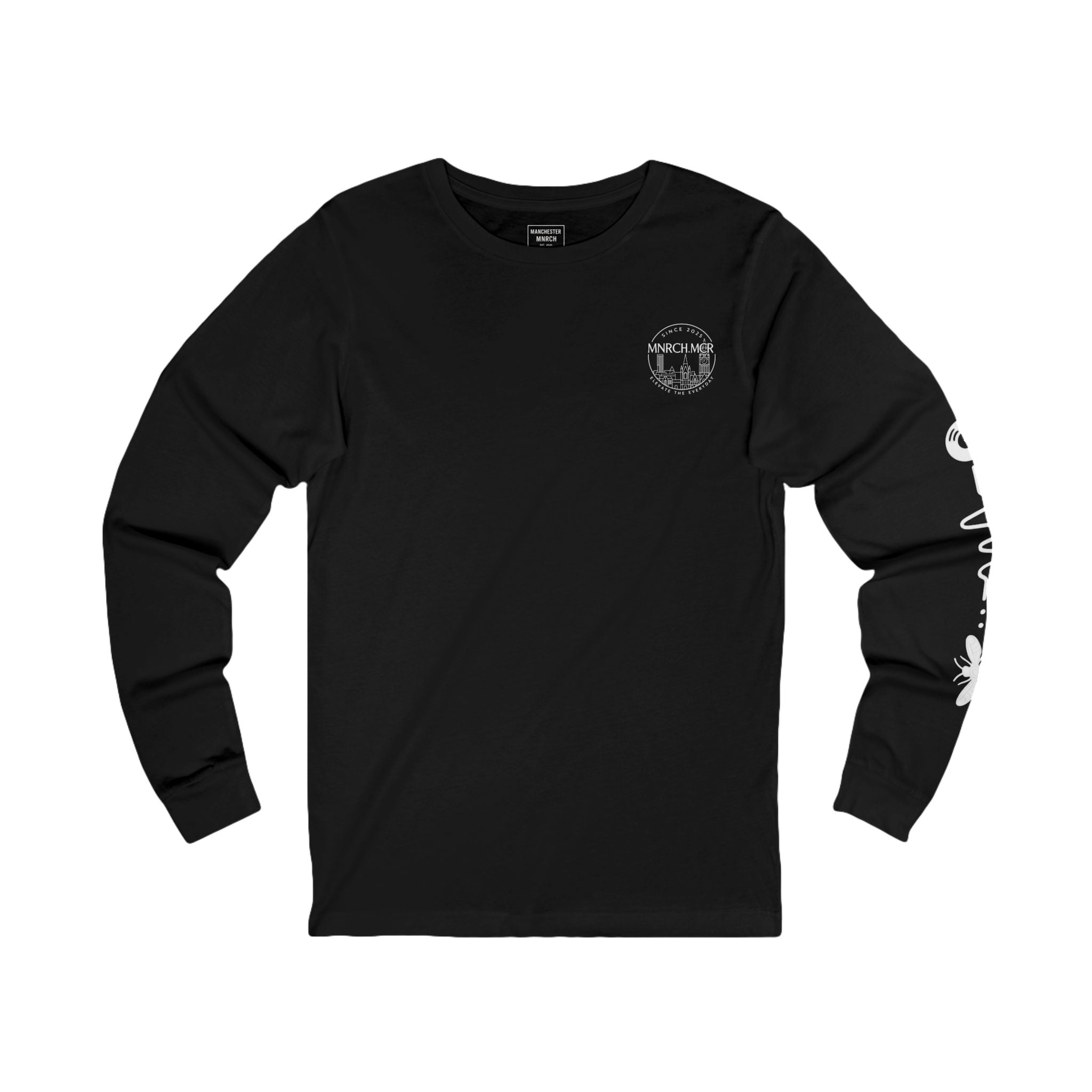 Manchester Music Heritage Long Sleeve Tee — Bee & Vinyl Cityscape
