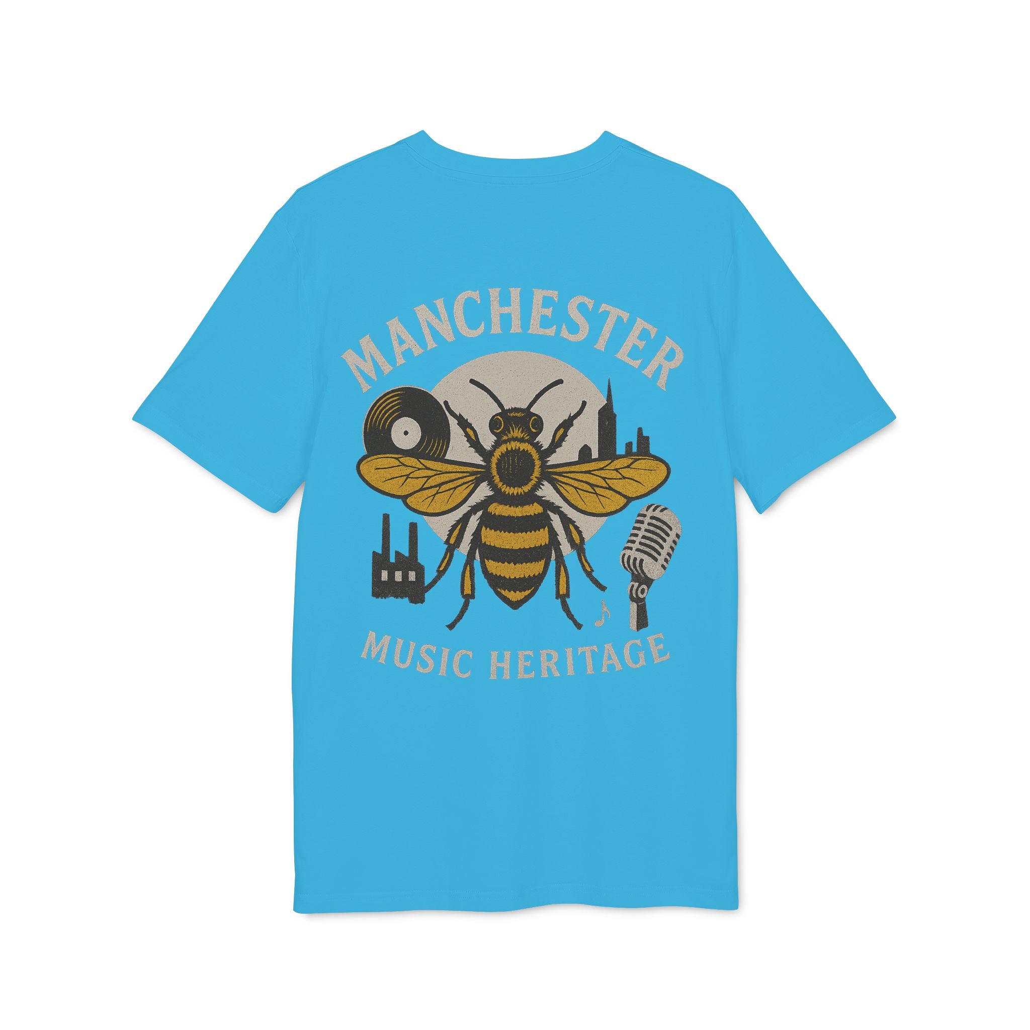 MNRCH.MCR™ Heritage Tee — Bee & Music Edition