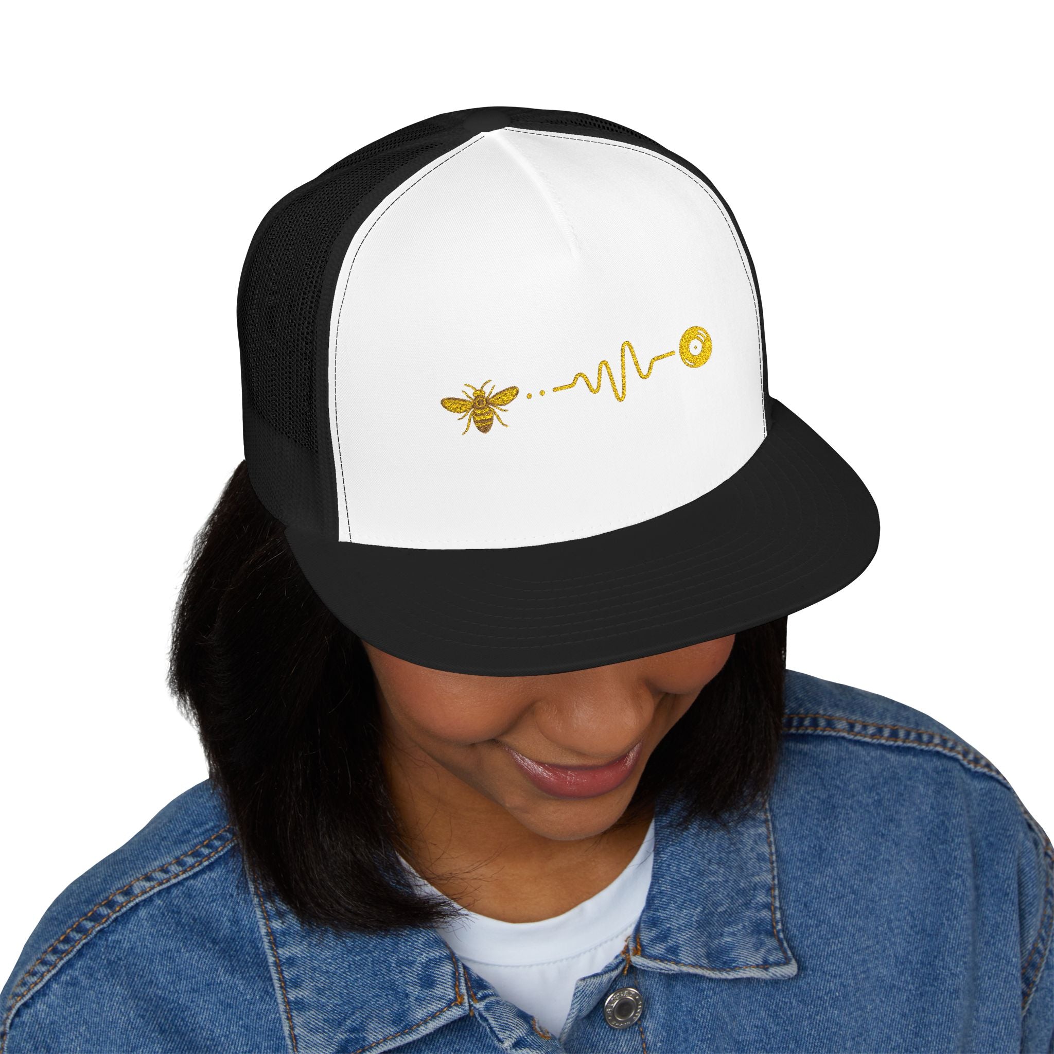 MNRCH.MCR™ Heritage Trucker — Bee & Beat Edition