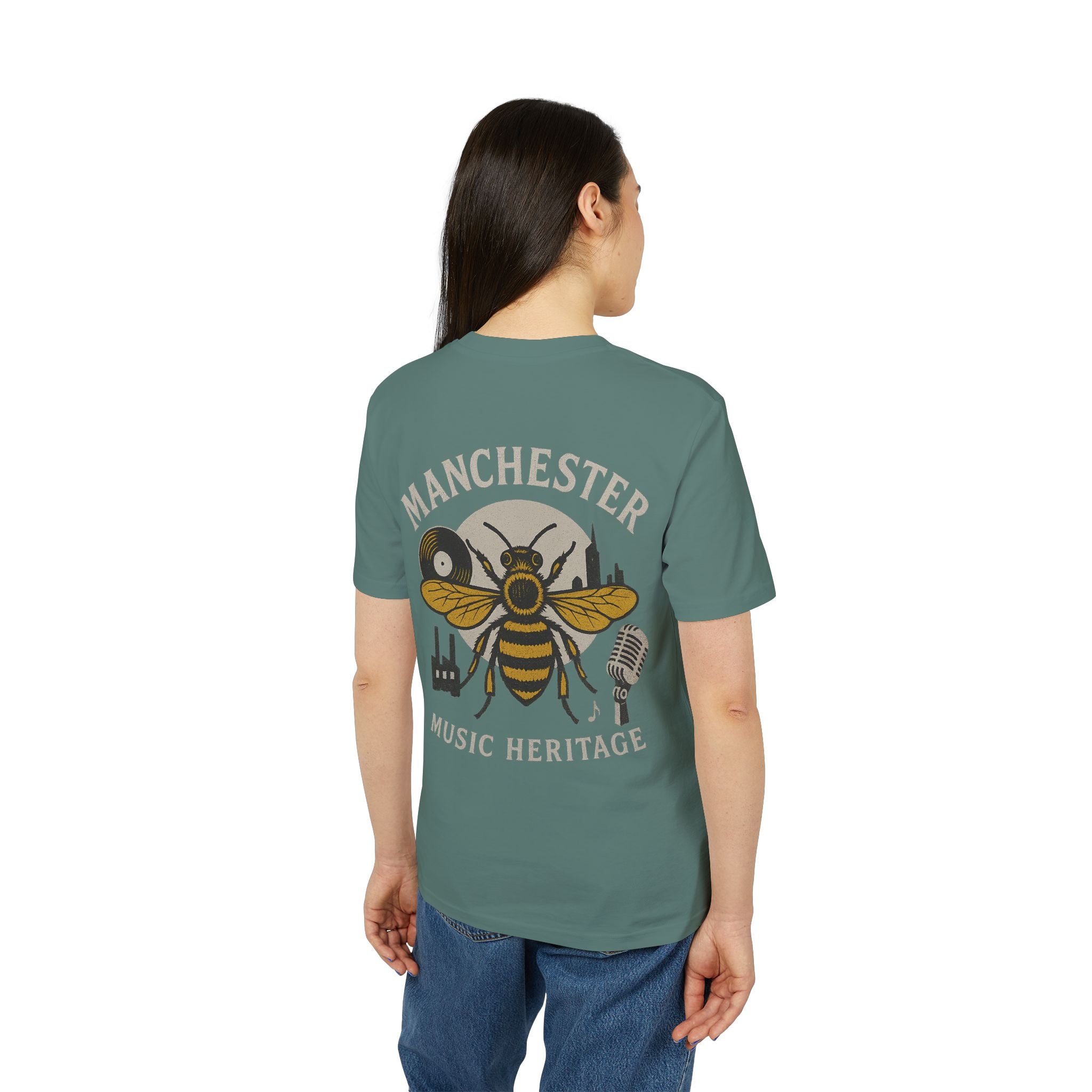 MNRCH.MCR™ Heritage Tee — Bee & Music Edition